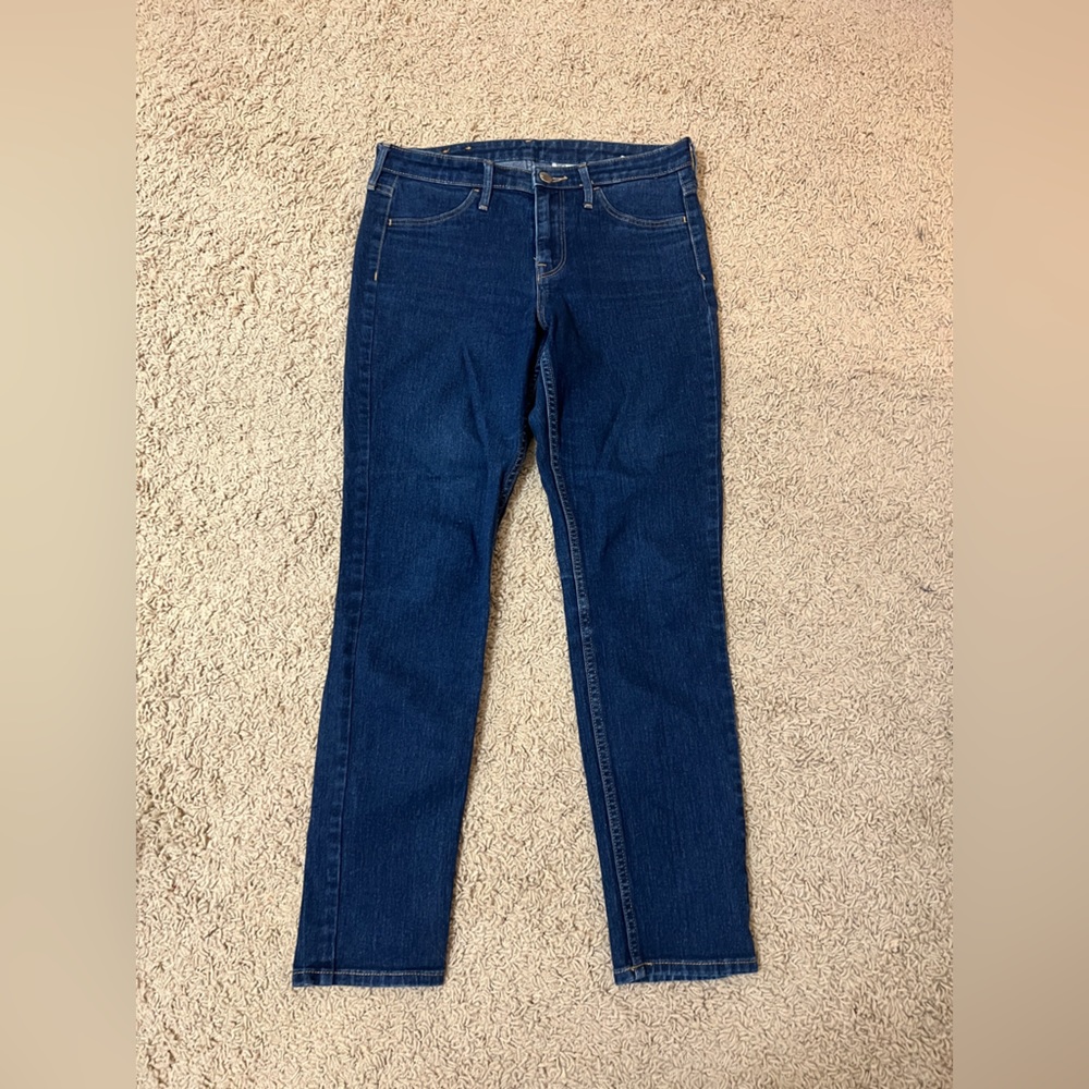 Women’s Blue Jeans H&M Skinny Regular Waist Size 27